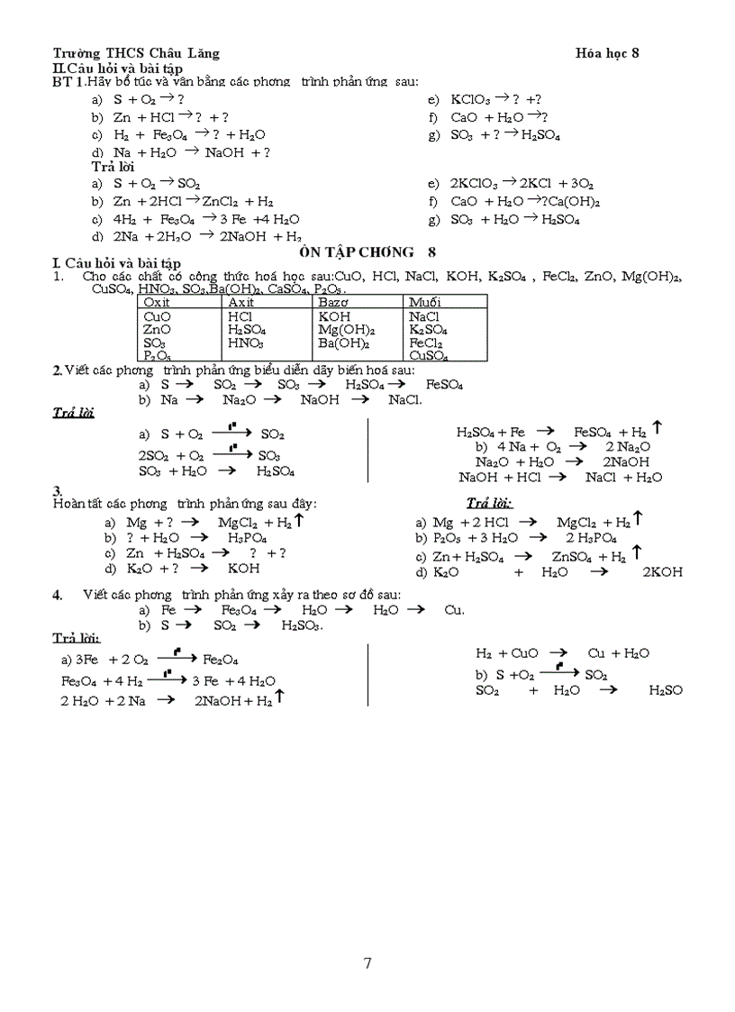 image for page De cuong on thi HKII hoa 8