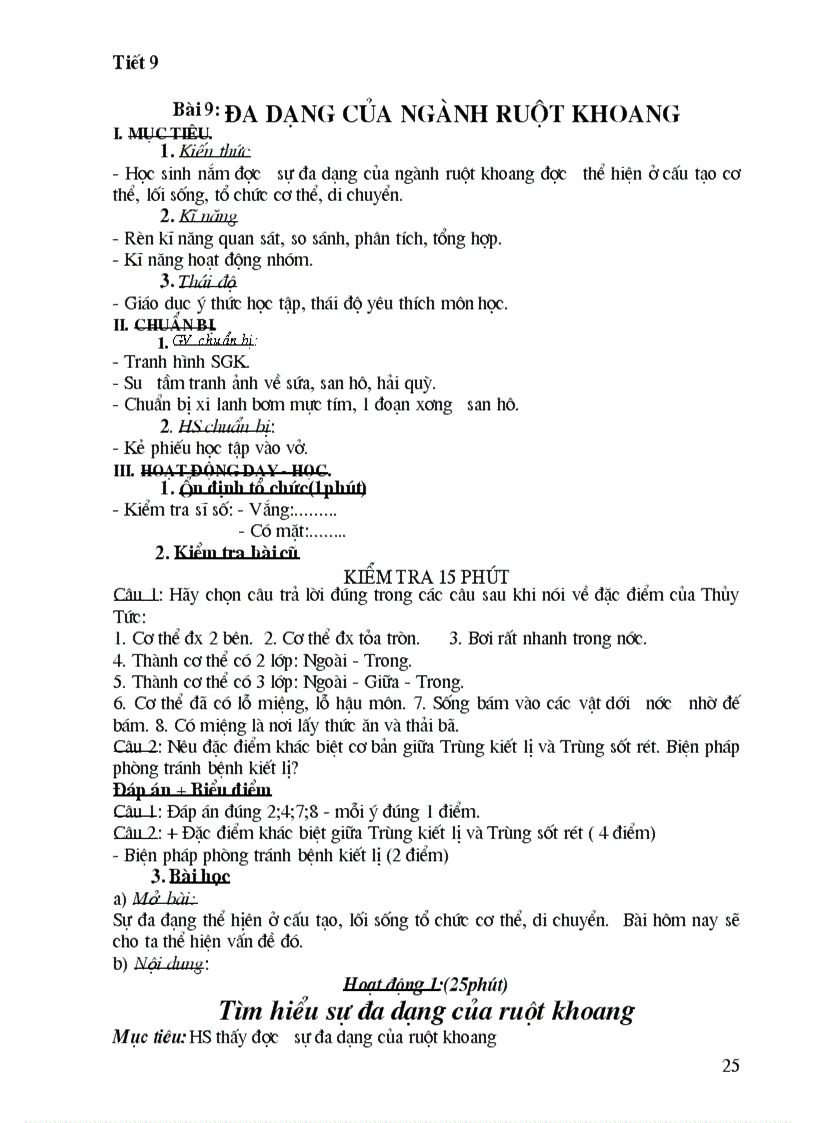 image for page GA Sinh 7 HK I theo TKBG