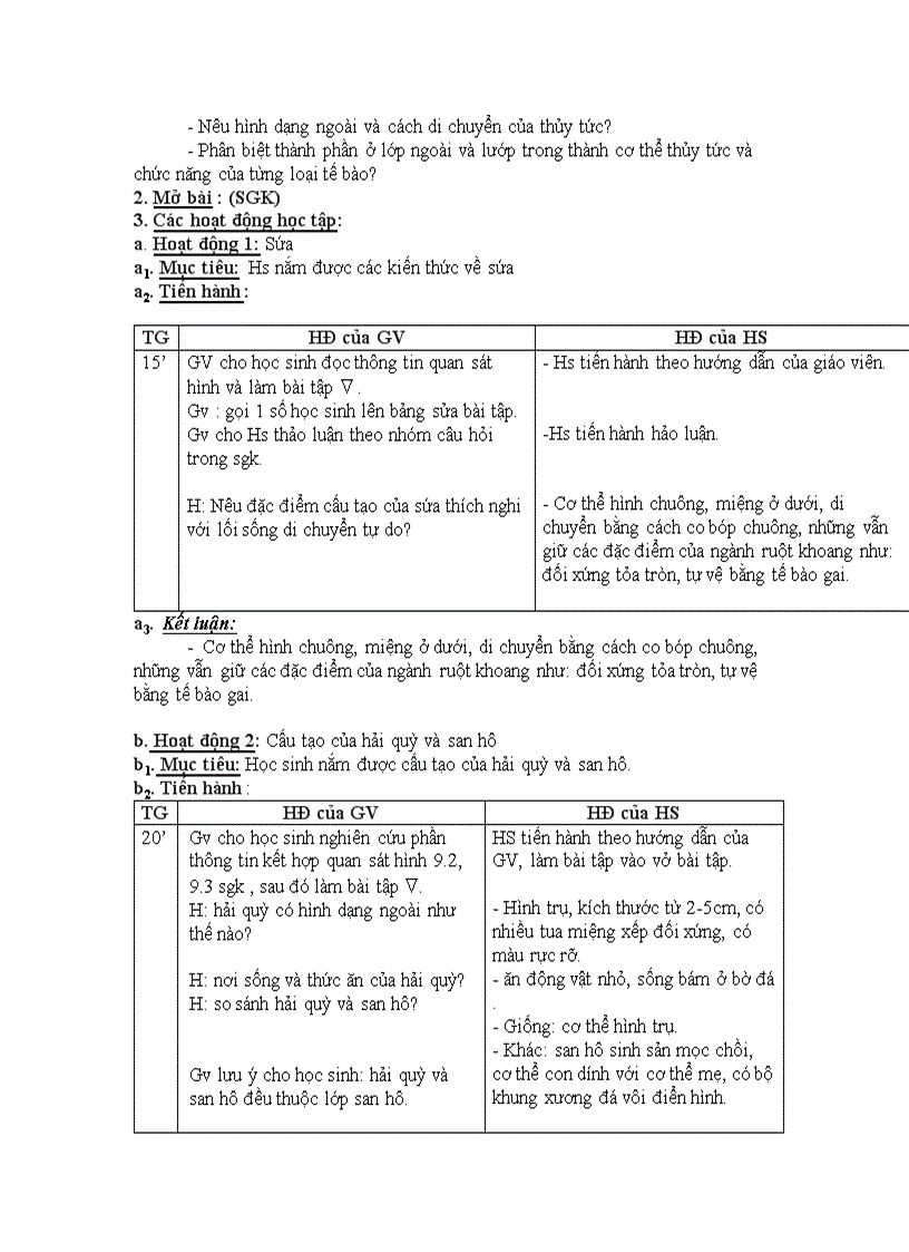 image for page GA SINH 7 TUẦN 3 đến TUẦN 7