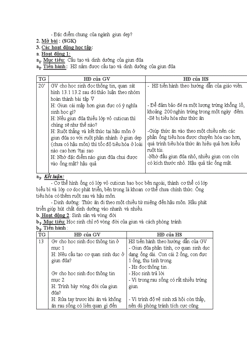 image for page GA SINH 7 TUẦN 3 đến TUẦN 7