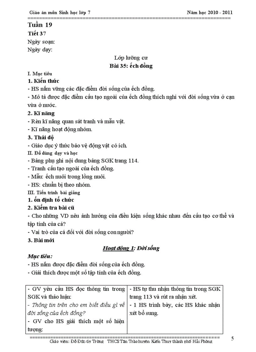 image for page GA SINHHOC 7 ky II NAM HOC 2010 2011 theo chuan kien thuc moi rar