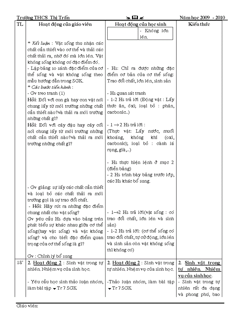 image for page Giao an mon sinh hoc 6 T1 den T7