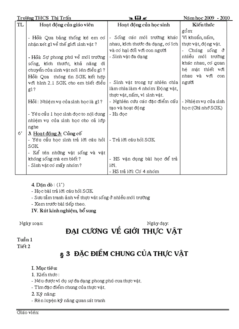 image for page Giao an mon sinh hoc 6 T1 den T7