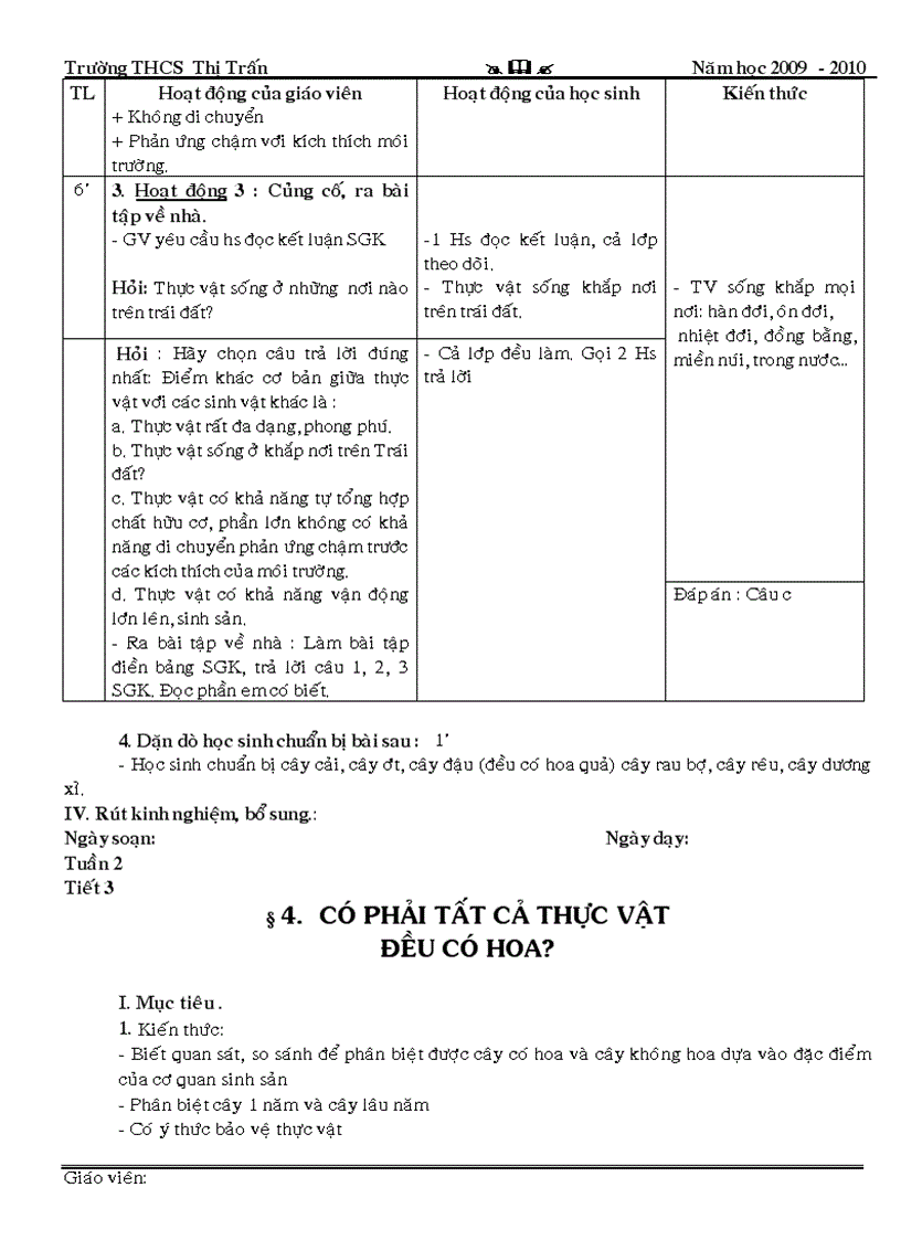 image for page Giao an mon sinh hoc 6 T1 den T7