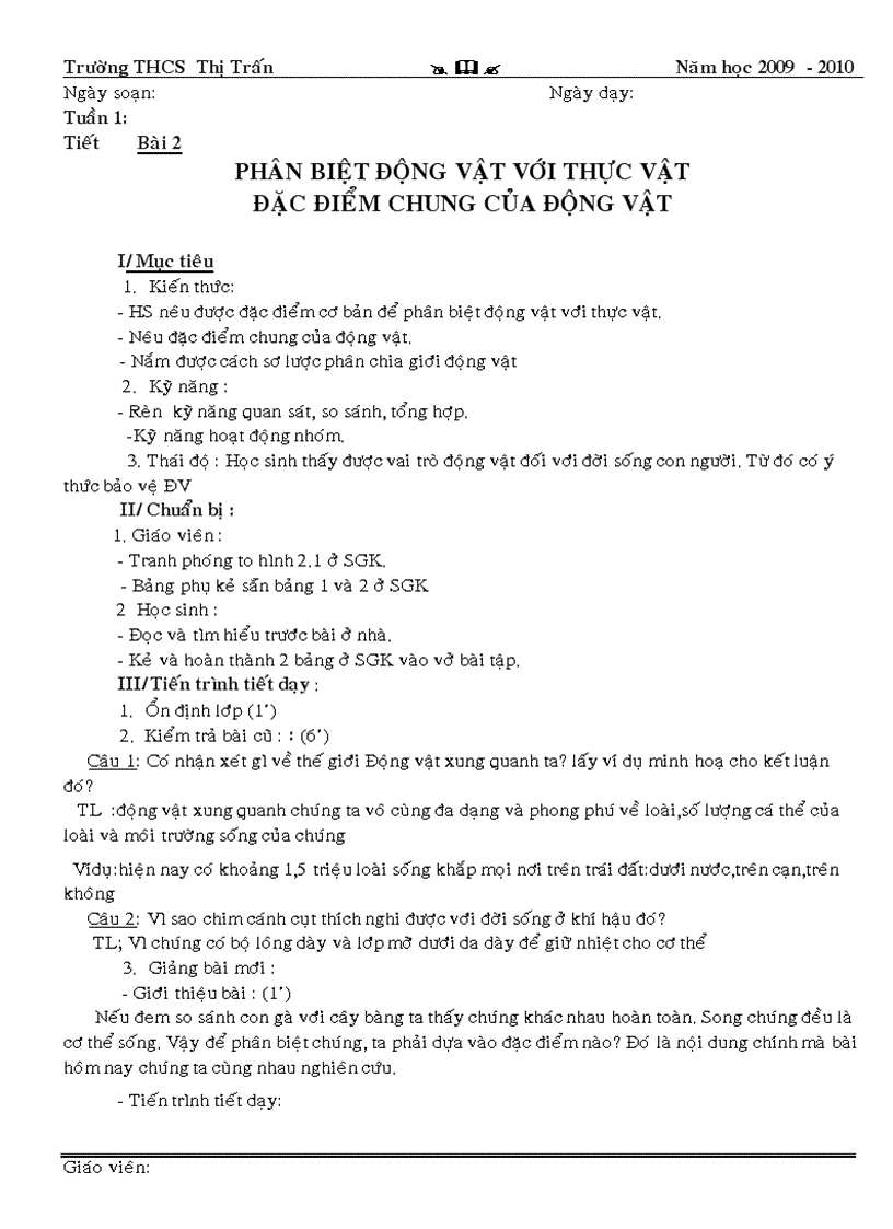 image for page Giao an mon sinh hoc 7 T1 den T7