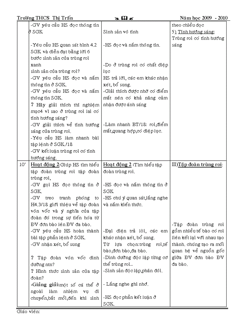 image for page Giao an mon sinh hoc 7 T1 den T7