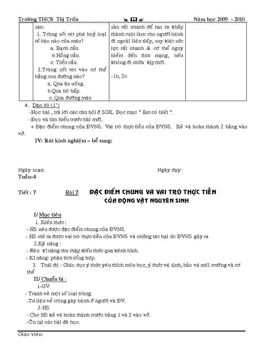 image for page Giao an mon sinh hoc 7 T1 den T7