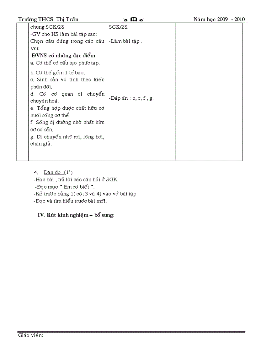 image for page Giao an mon sinh hoc 7 T1 den T7