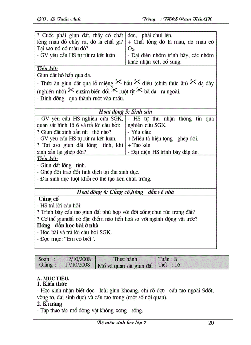 image for page Giáo án Môn sinh học tuần 5 6 7 8 9 10 11 12 13 14 15