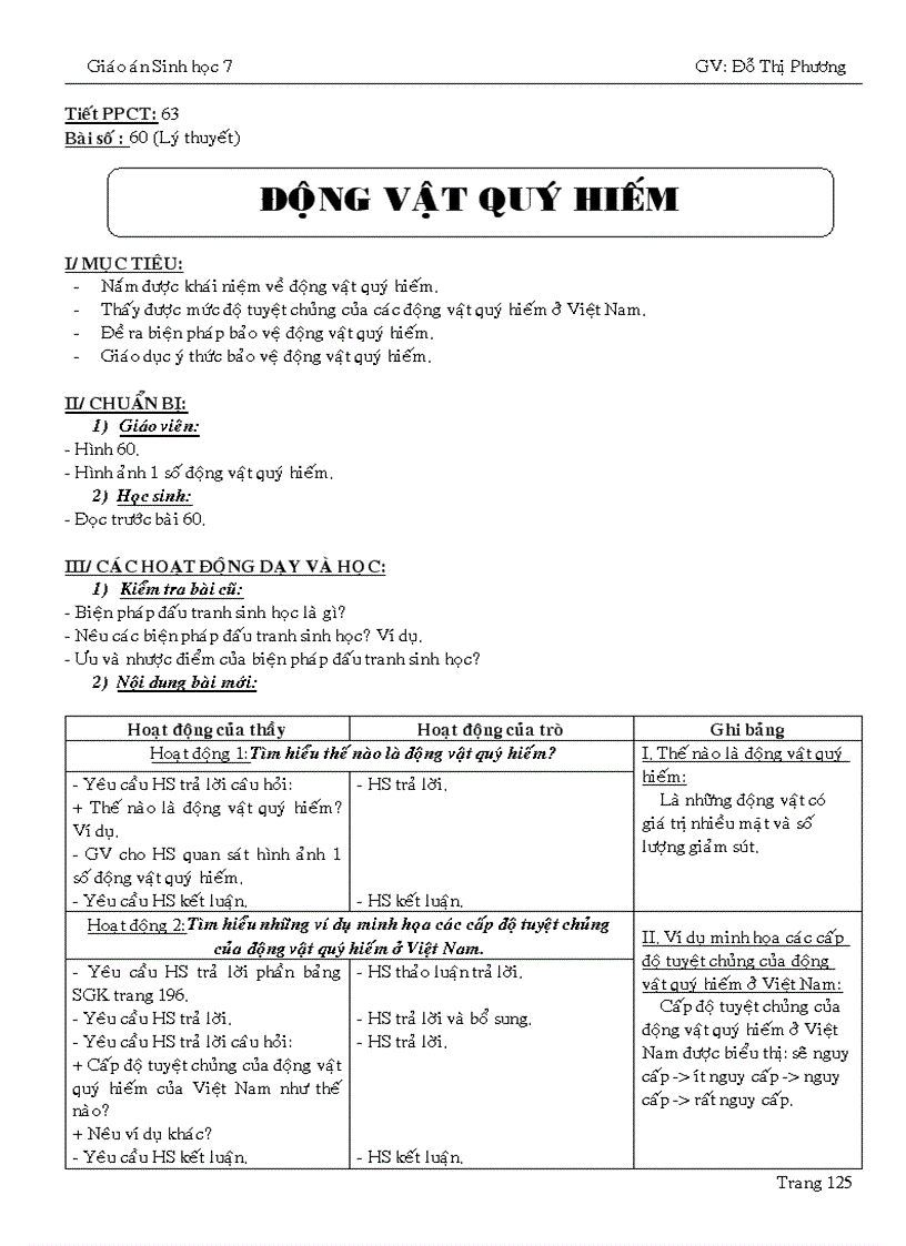 image for page Giao an sinh 7 ca nam 3 cot