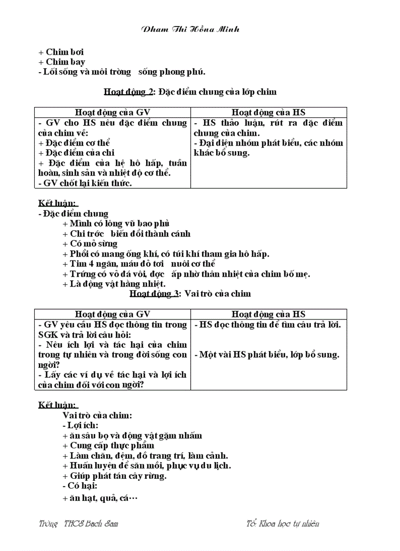 image for page Giao an sinh 7 ca nam 2008 2009