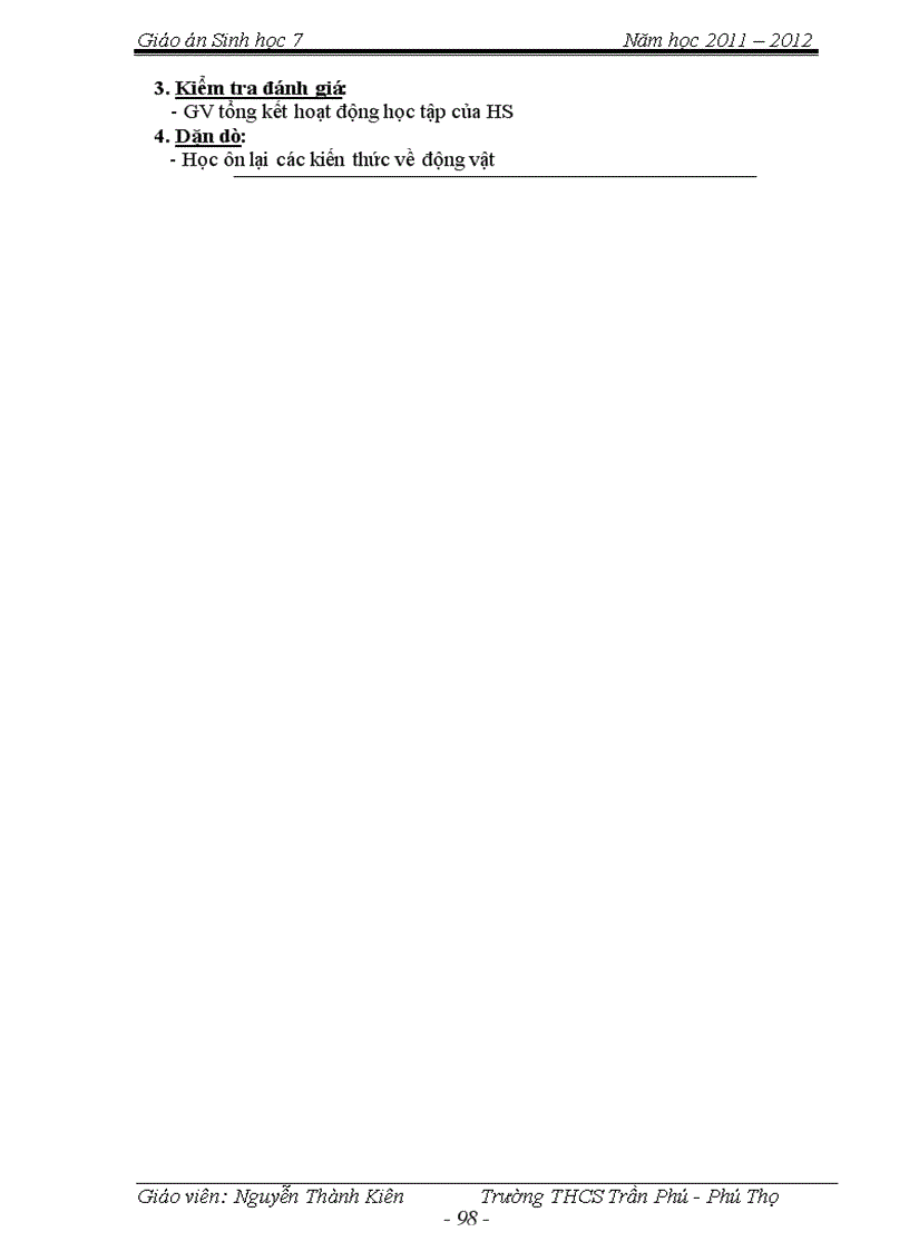 image for page Giao an Sinh 7 chuan net