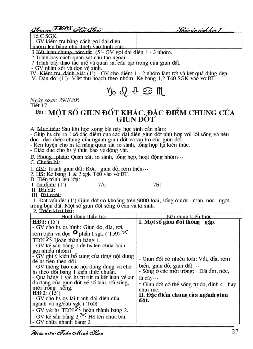 image for page Giao an sinh 7 hoc ky 1