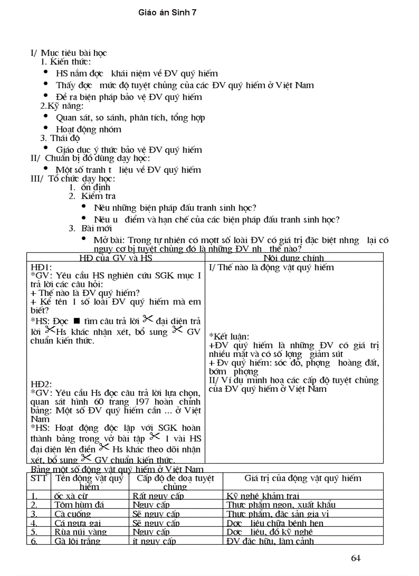 image for page Giao an sinh 7 tron bo 2010 2011