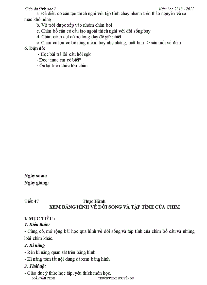 image for page Giao an sinh 7 tt kbang