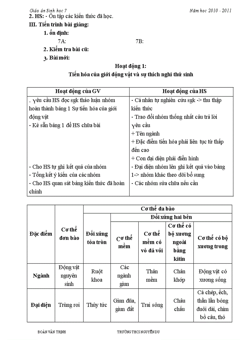 image for page Giao an sinh 7 tt kbang