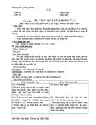 Giáo án sinh 7 từ tiết 54 62