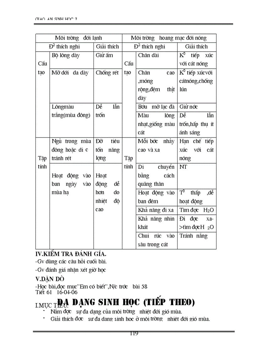 image for page Giao an sinh 7 2 cot 70 tiet