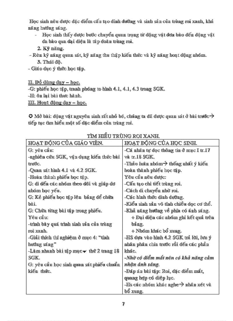 image for page Giáo án Sinh 7 2 cột đang sử dụng tốt