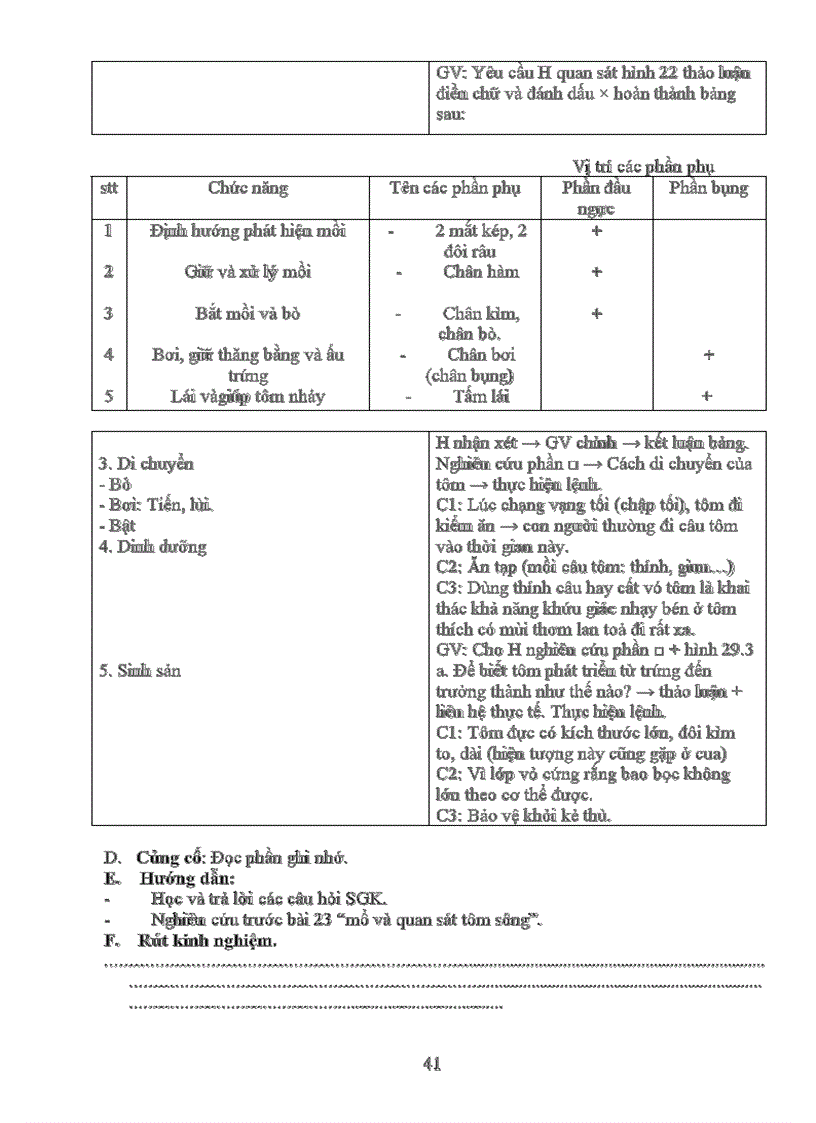 image for page Giáo án Sinh 7 2 cột đang sử dụng tốt