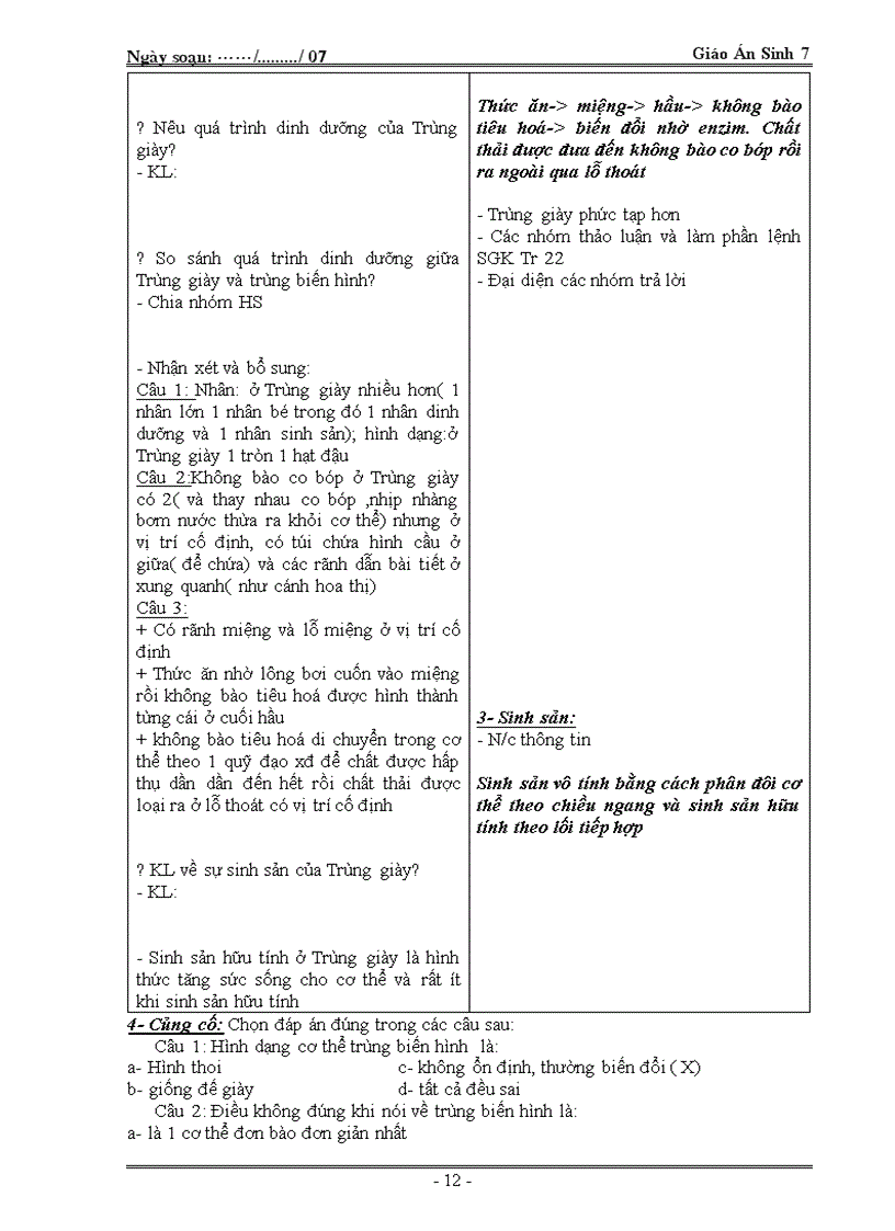 image for page Giao an sinh 7 ALL