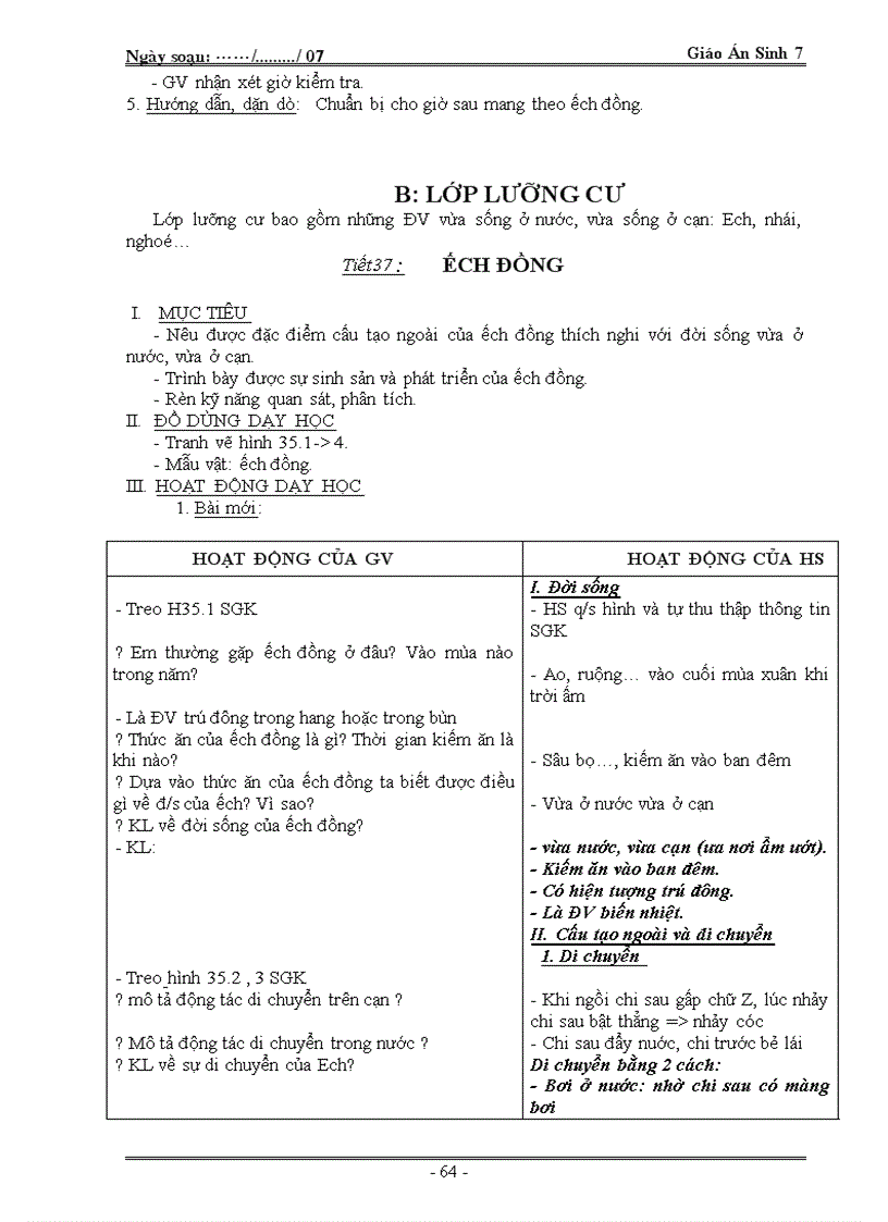 image for page Giao an sinh 7 ALL