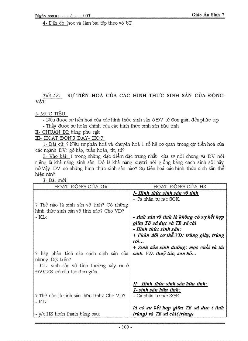 image for page Giao an sinh 7 ALL