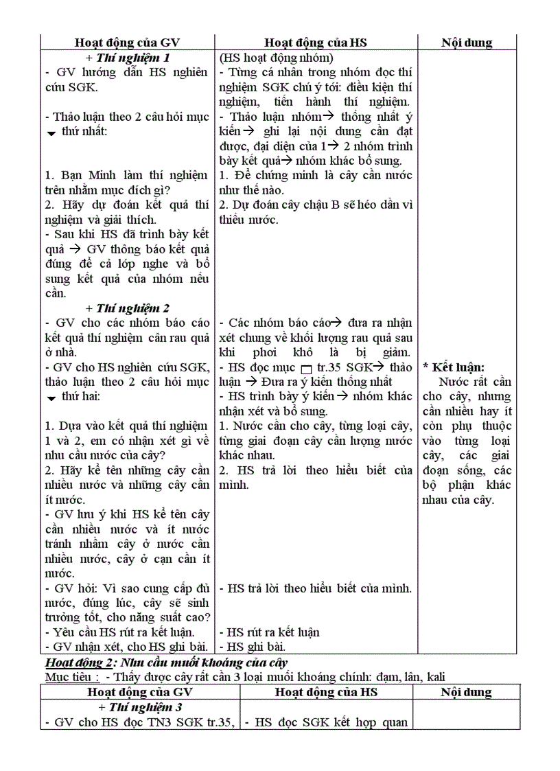 image for page Giáo án sinh học 6 trọn bộ HOT NEW