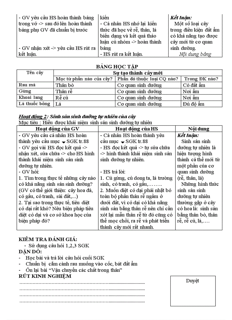 image for page Giáo án sinh học 6 trọn bộ HOT NEW