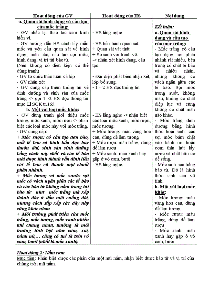 image for page Giáo án sinh học 6 trọn bộ HOT NEW