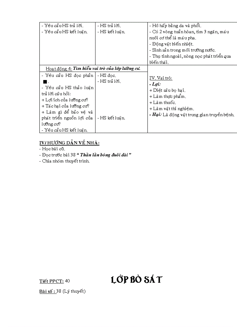 image for page Giáo án sinh học 7 cả năm chuẩn kiến thức kỹ năng