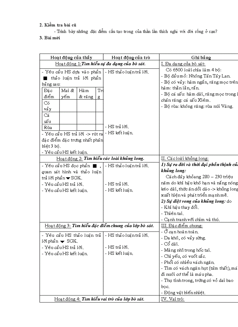 image for page Giáo án sinh học 7 cả năm chuẩn kiến thức kỹ năng
