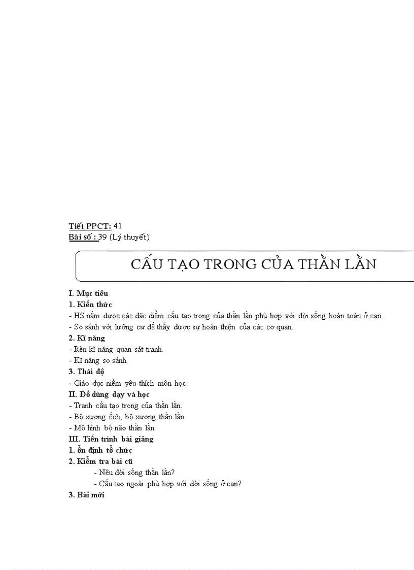 image for page Giáo án Sinh học 7 chuẩn kiến thức kỹ năng mới