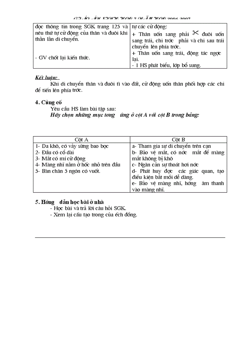 image for page Giáo án Sinh học 7 CN chi tiết