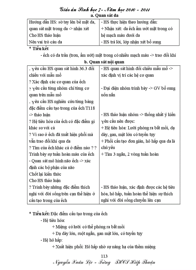 image for page Giáo án Sinh học 7 đầy đủ