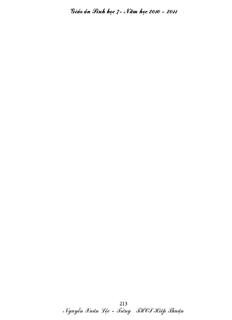 image for page Giáo án Sinh học 7 đầy đủ