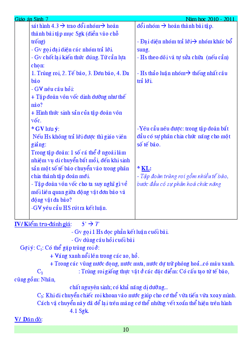 image for page Giao an sinh hoc 7 du ca nam da chinh sua
