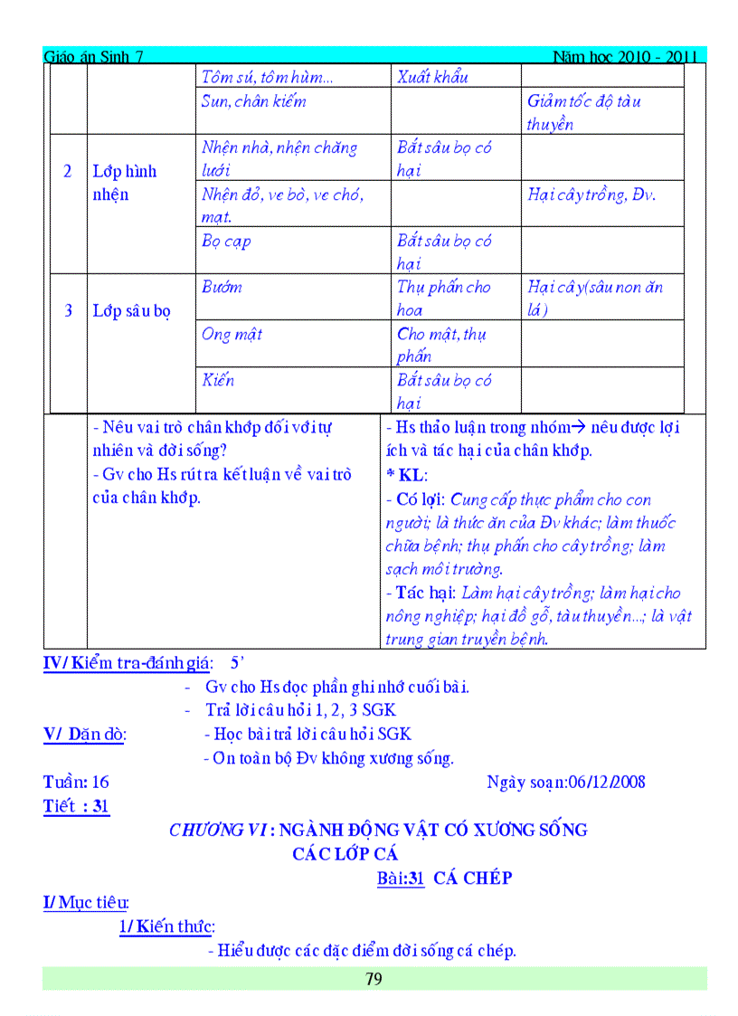 image for page Giao an sinh hoc 7 du ca nam da chinh sua