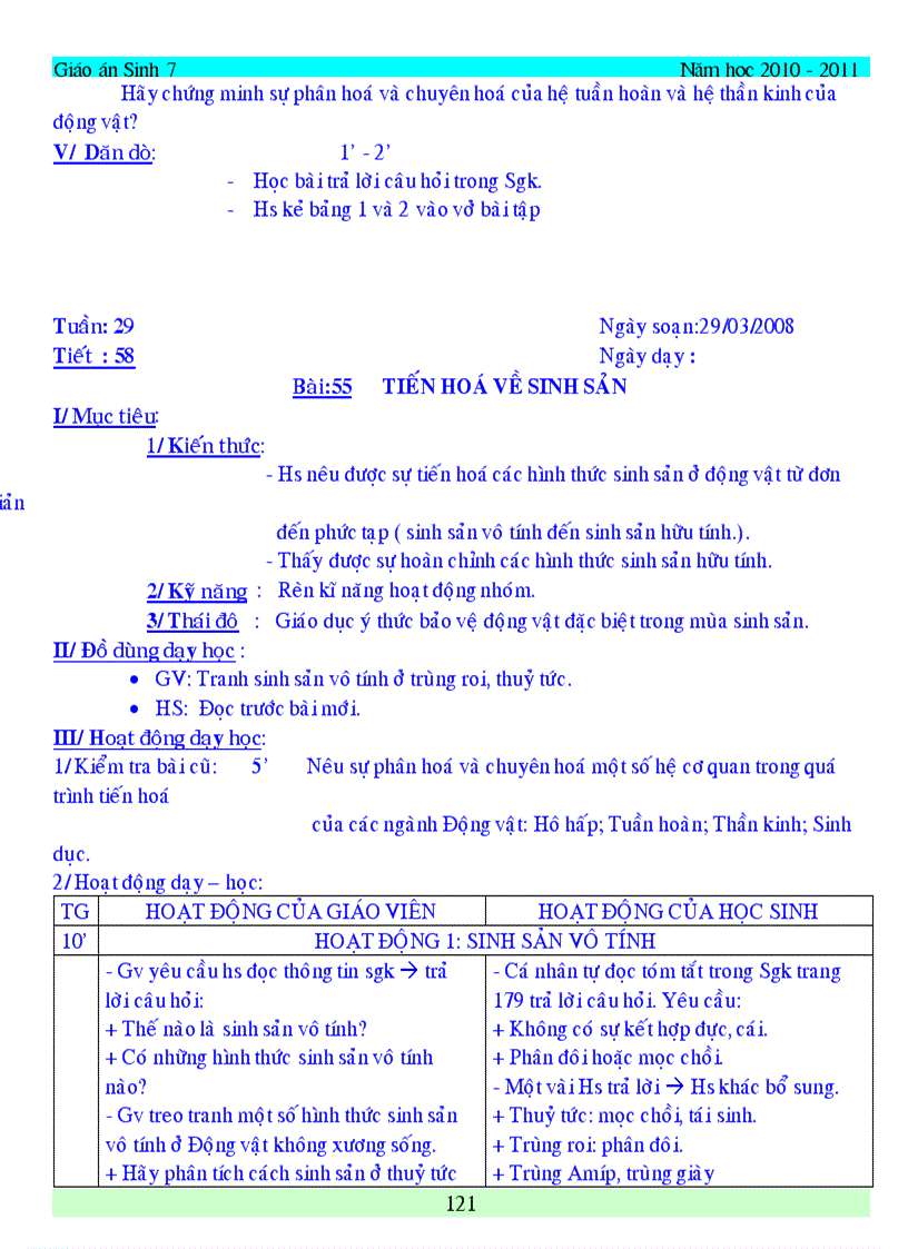 image for page Giao an sinh hoc 7 du ca nam da chinh sua