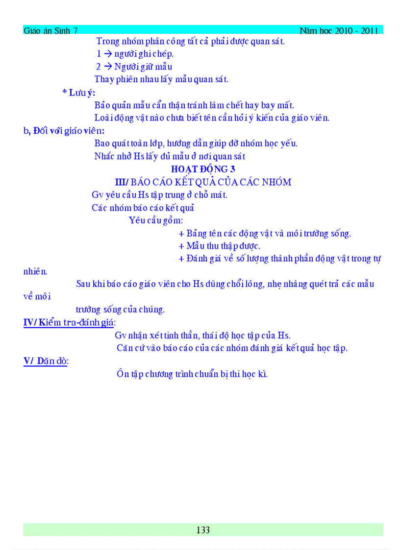 image for page Giao an sinh hoc 7 du ca nam da chinh sua