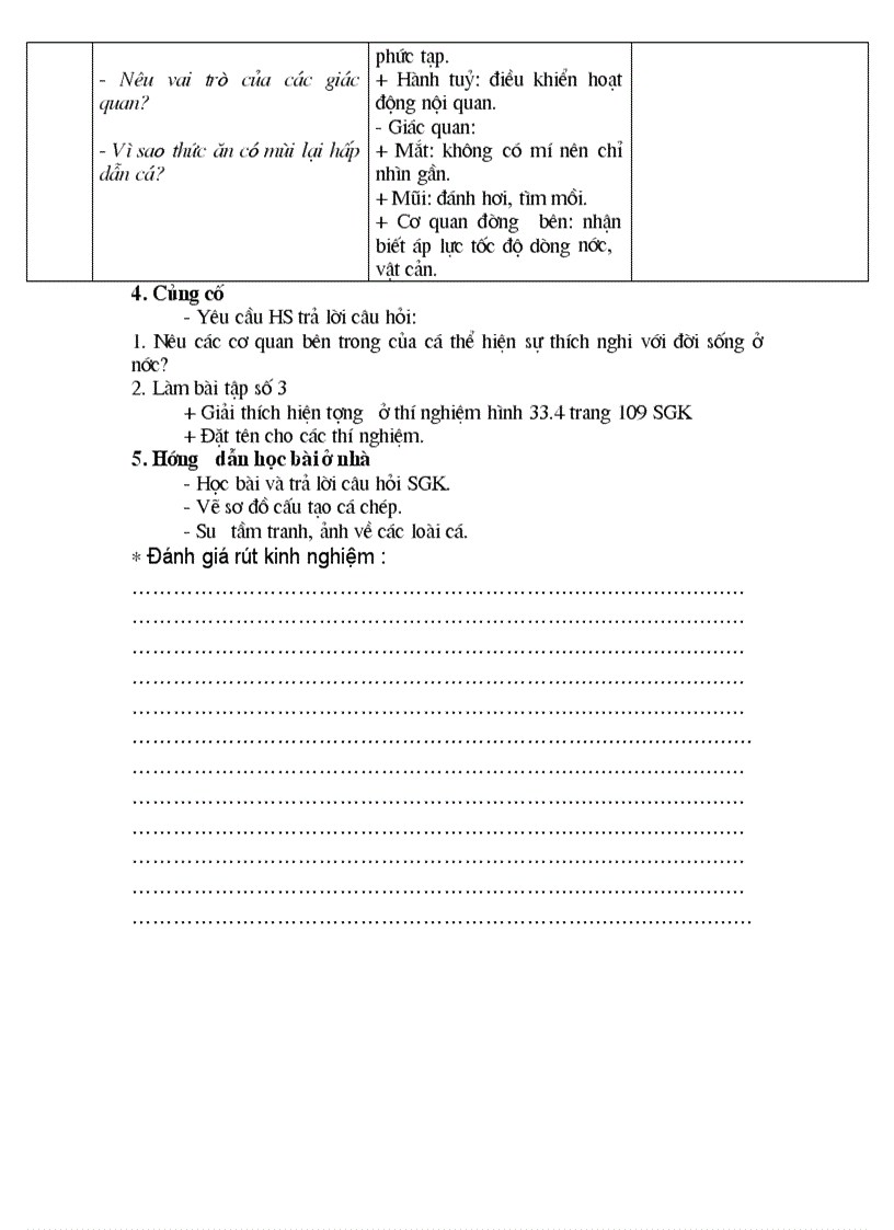 image for page Giáo án sinh học 7 hki 2011 2012 4 cột