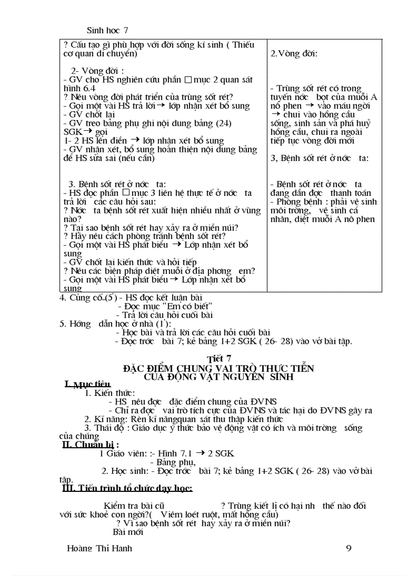 image for page Giáo an sinh học lop 7 cả năm