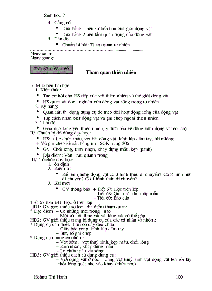 image for page Giáo an sinh học lop 7 cả năm