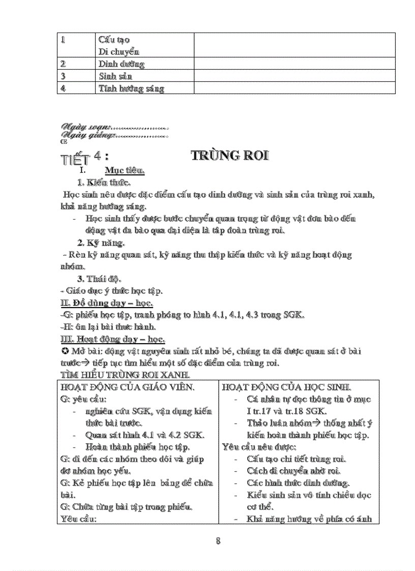 image for page Giáo án Sinh học lớp 7 Từ tiết 1 46
