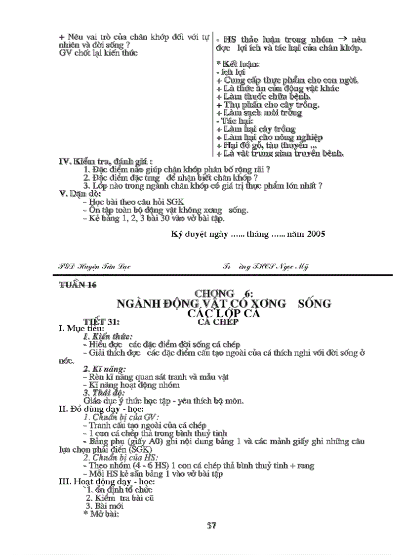 image for page Giáo án Sinh học lớp 7 Từ tiết 1 46