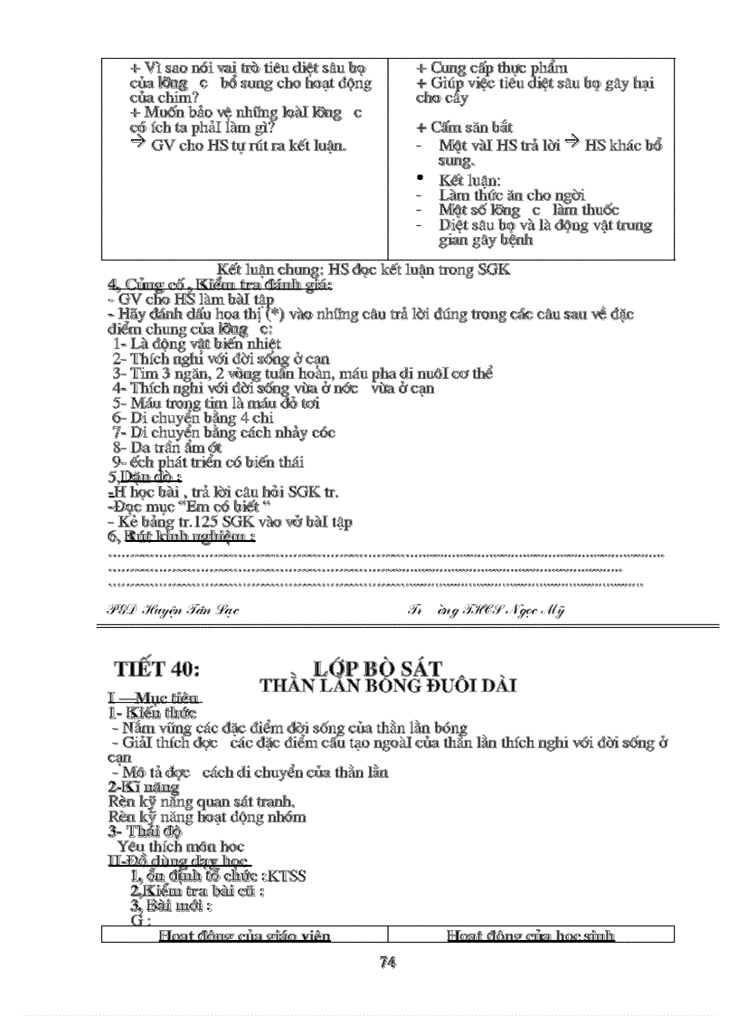 image for page Giáo án Sinh học lớp 7 Từ tiết 1 46