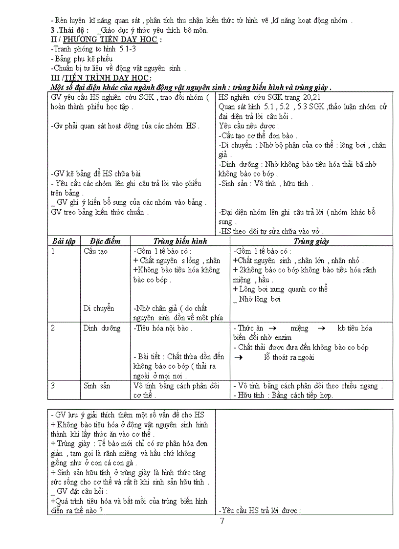 image for page Giao an sinh7 ca nam