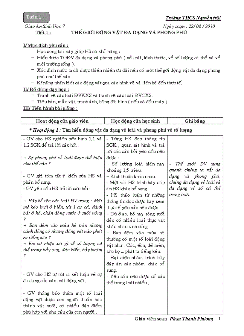 image for page GIÁO ÁN SINH7 TRỌN BỘ mới