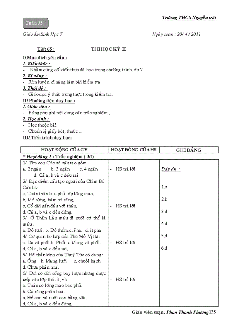 image for page GIÁO ÁN SINH7 TRỌN BỘ mới