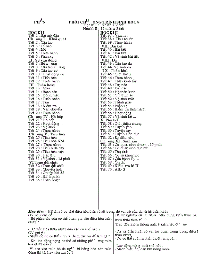 image for page Giáo án sinh8 hkI